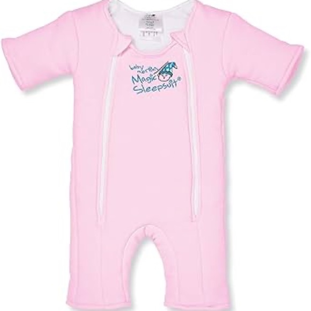 Baby Merlin's Magic Sleepsuit - Pink